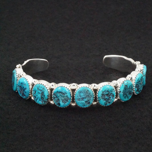 Martin Muskett Turquoise & Sterling Silver Bracelet