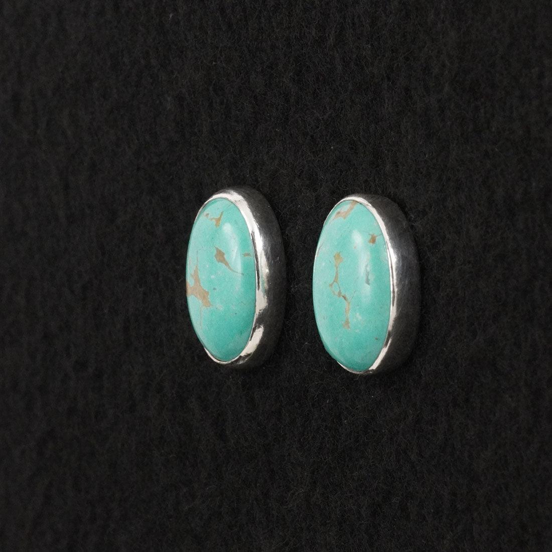 Eugene Gruber Turquoise & Sterling Silver Earrings