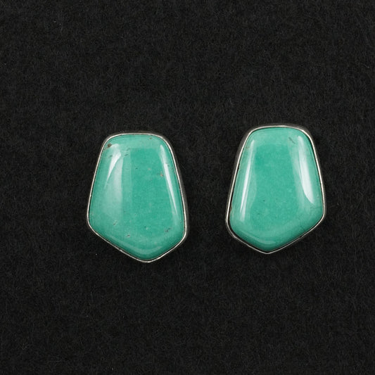 Eugene Gruber Turquoise & Sterling Silver Earrings