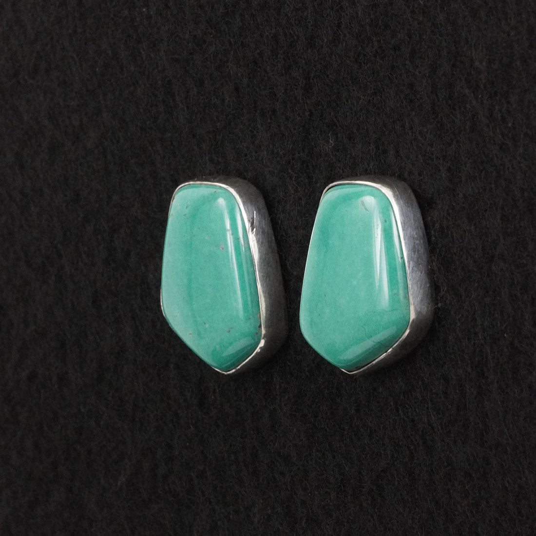 Eugene Gruber Turquoise & Sterling Silver Earrings