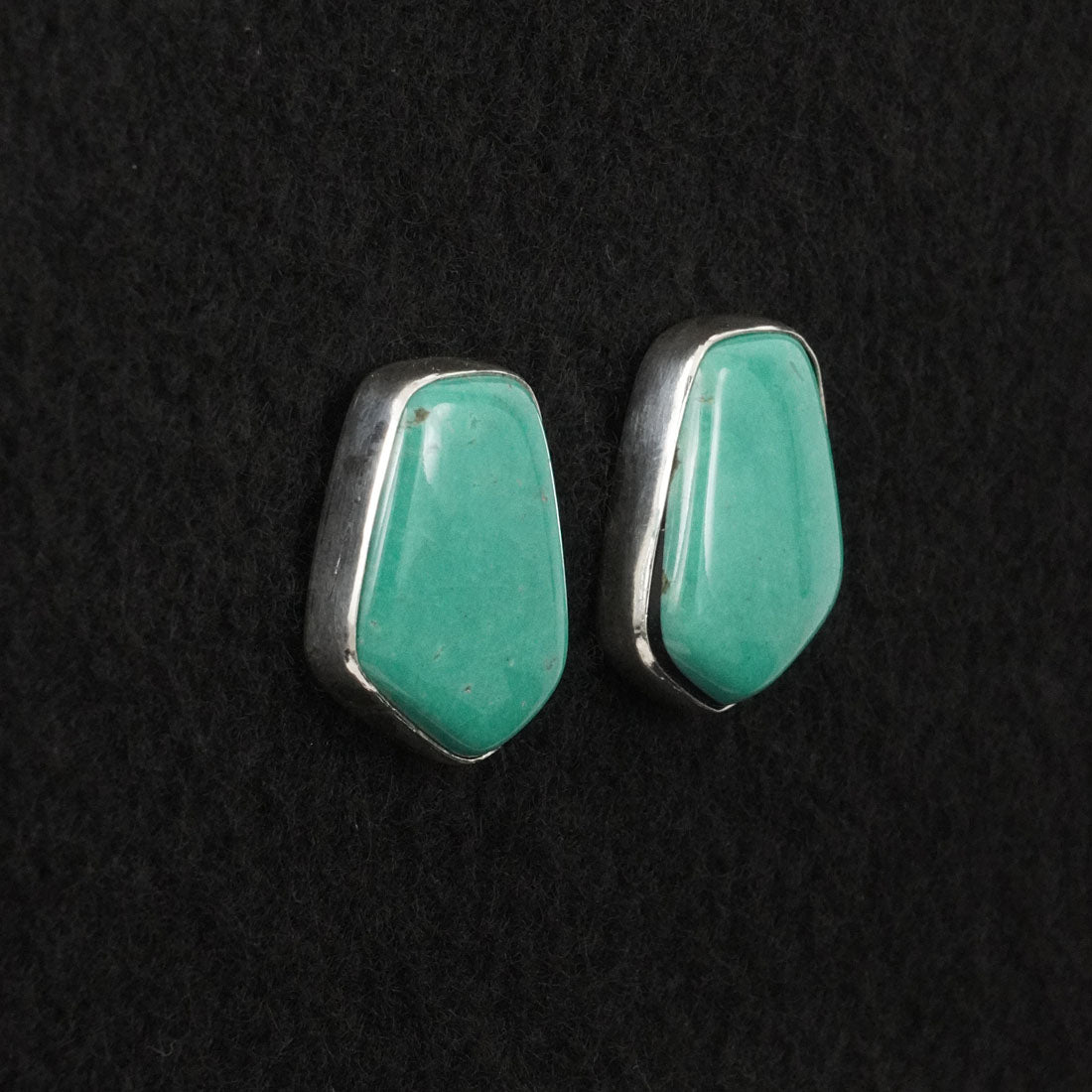 Eugene Gruber Turquoise & Sterling Silver Earrings