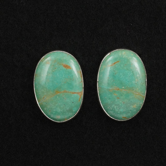 Eugene Gruber Turquoise & Sterling Silver Earrings