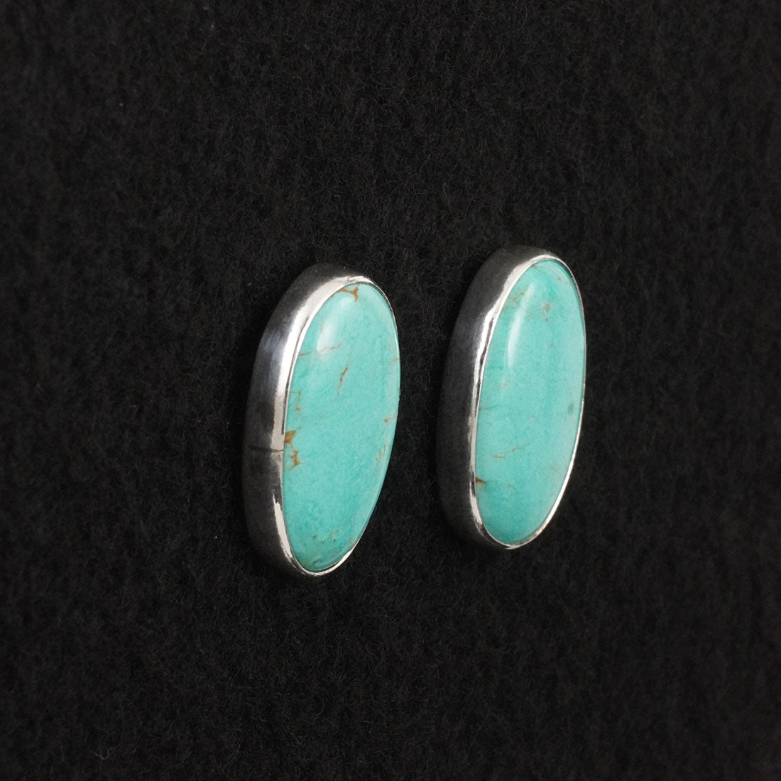 Eugene Gruber Turquoise & Sterling Silver Earrings