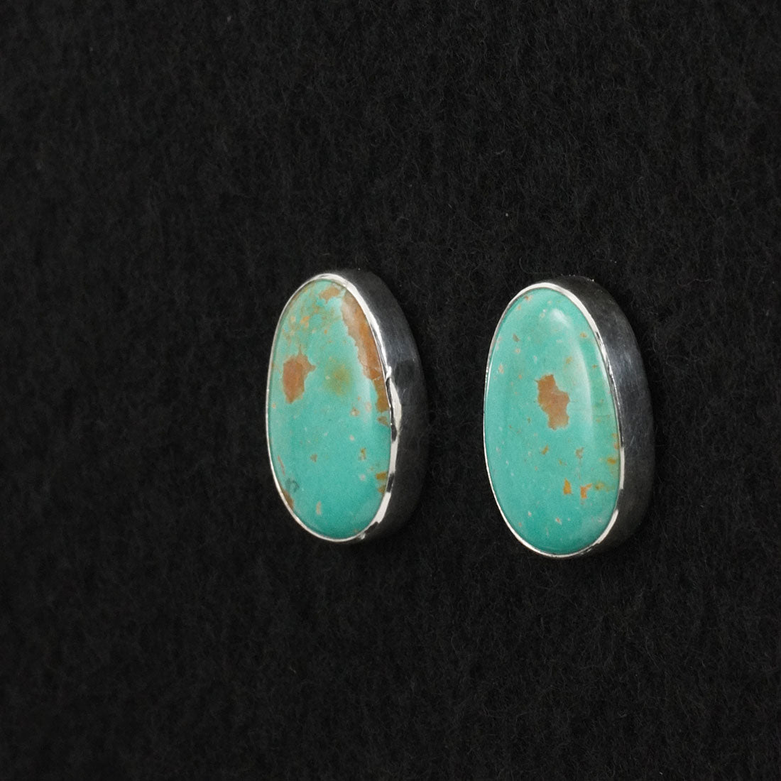 Eugene Gruber Turquoise & Sterling Silver Earrings