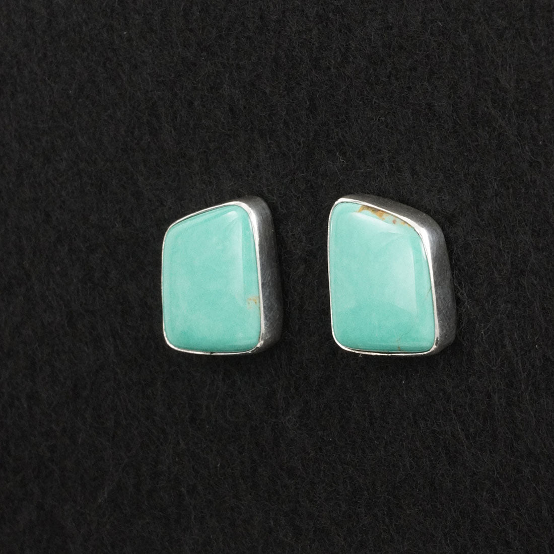 Eugene Gruber Turquoise & Sterling Silver Earrings