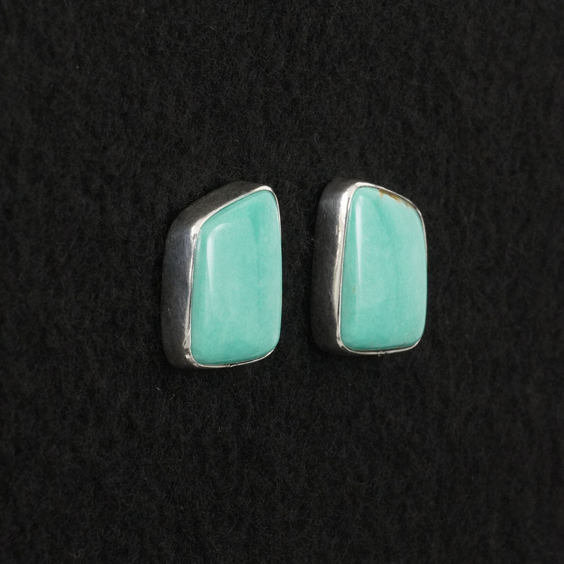 Eugene Gruber Turquoise & Sterling Silver Earrings