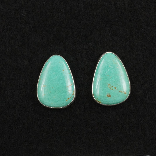 Eugene Gruber Turquoise & Sterling Silver Earrings