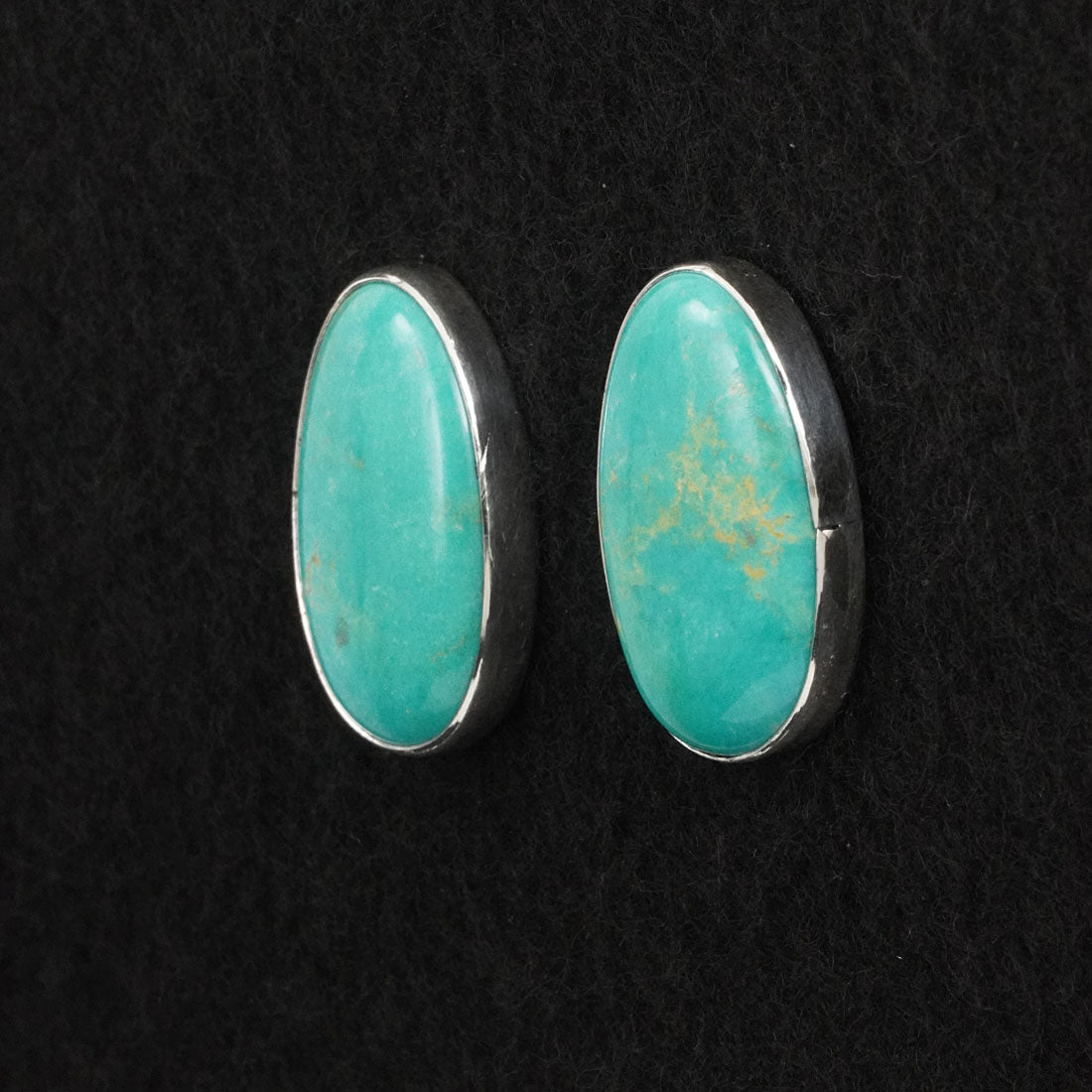 Eugene Gruber Turquoise & Sterling Silver Earrings