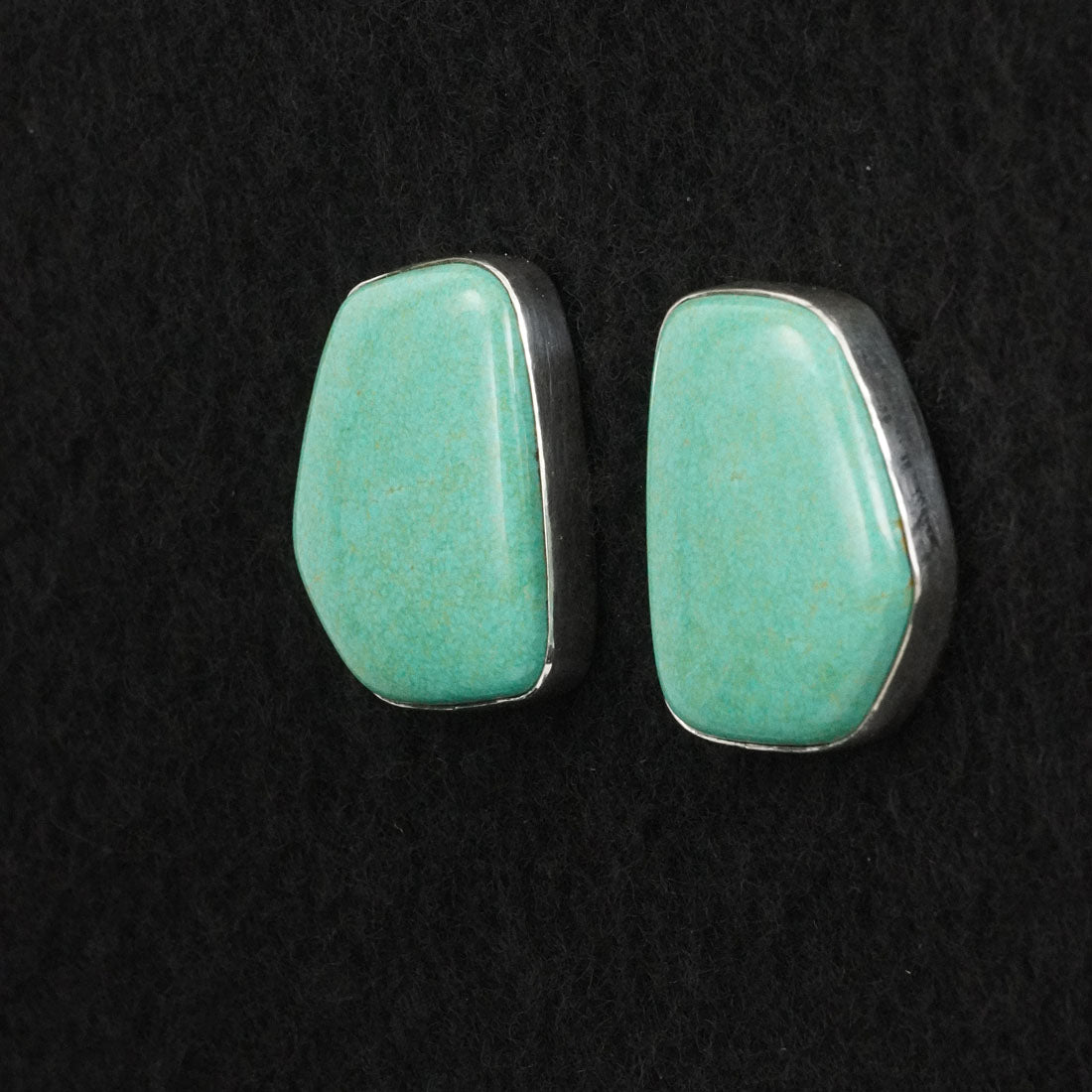 Eugene Gruber Turquoise & Sterling Silver Earrings