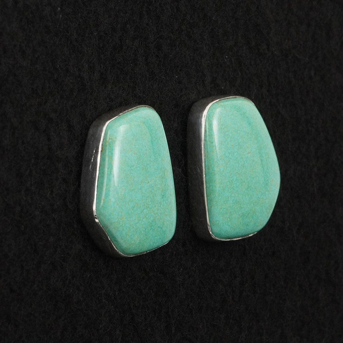 Eugene Gruber Turquoise & Sterling Silver Earrings