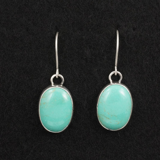 Eugene Gruber Turquoise & Sterling Silver Earrings