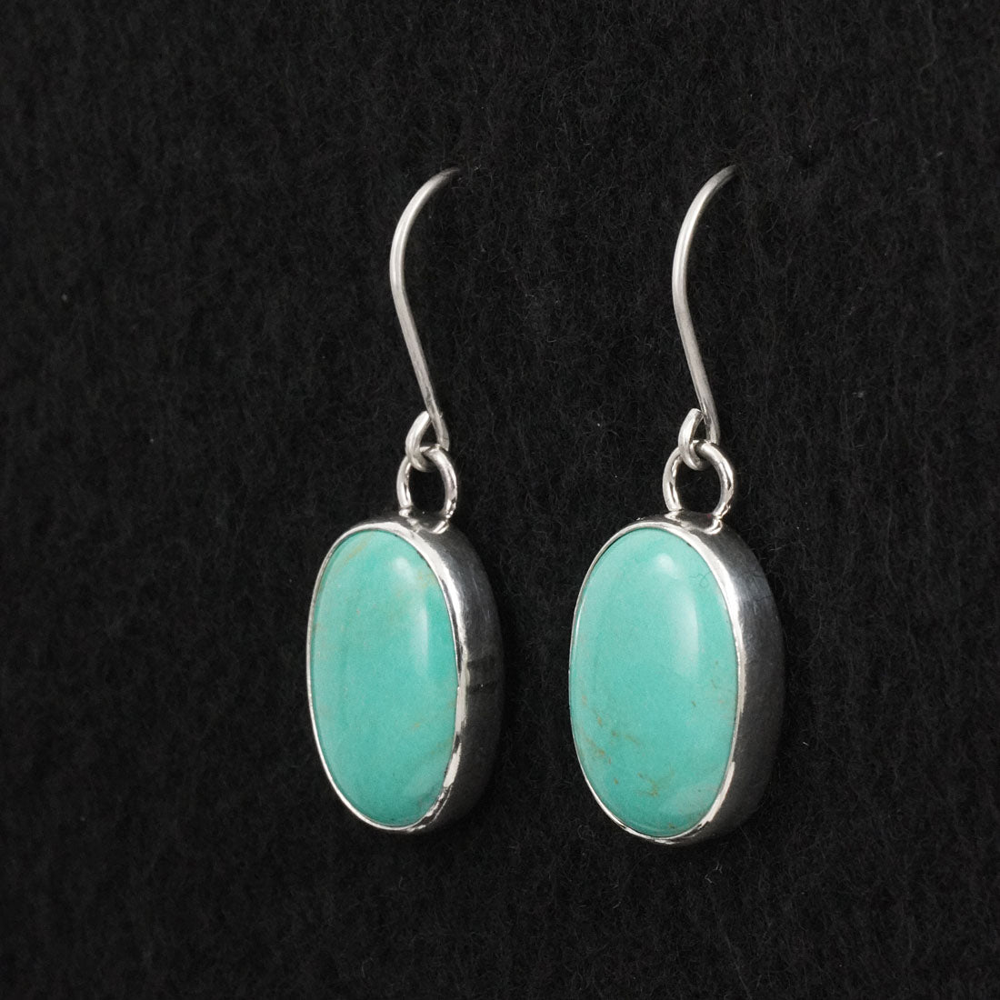 Eugene Gruber Turquoise & Sterling Silver Earrings