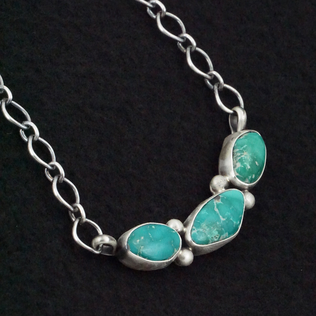 Darrin Livingston Turquoise & Sterling Silver Necklace