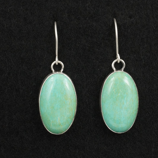 Eugene Gruber Turquoise & Sterling Silver Earrings
