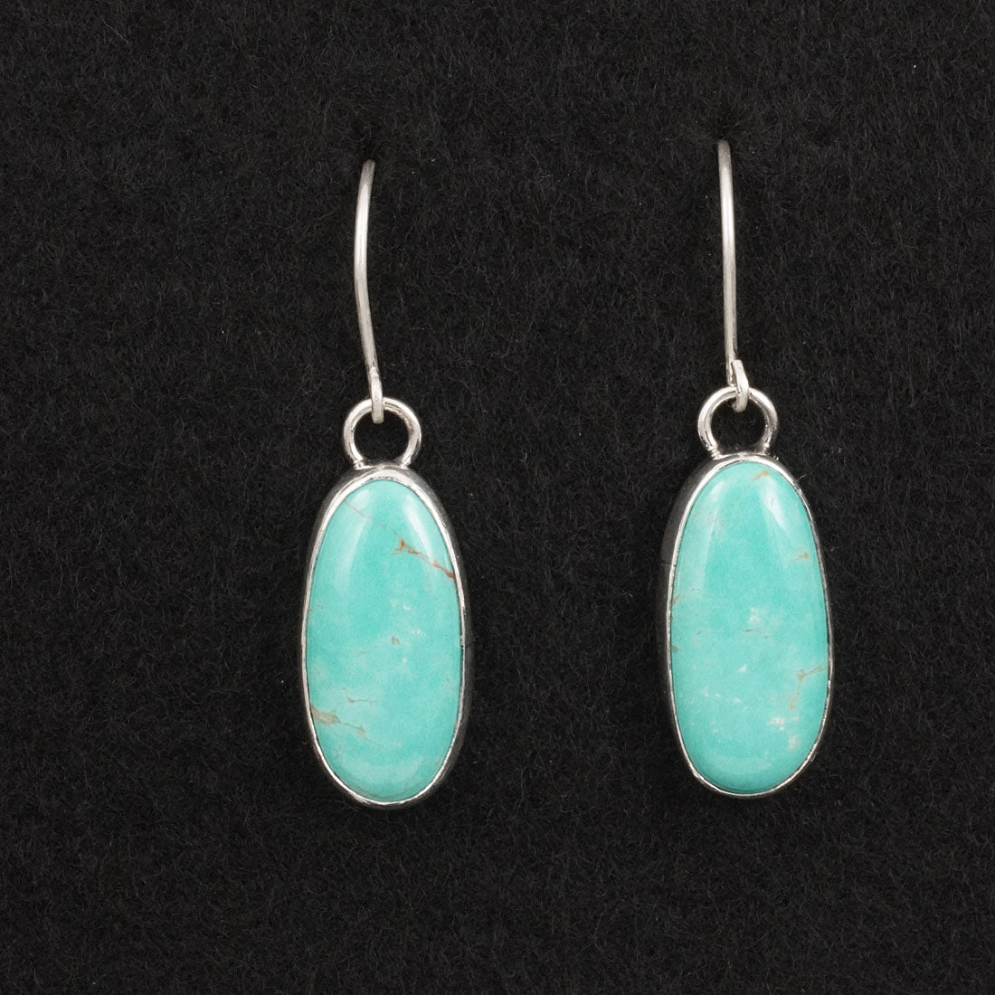 Eugene Gruber Turquoise & Sterling Silver Earrings