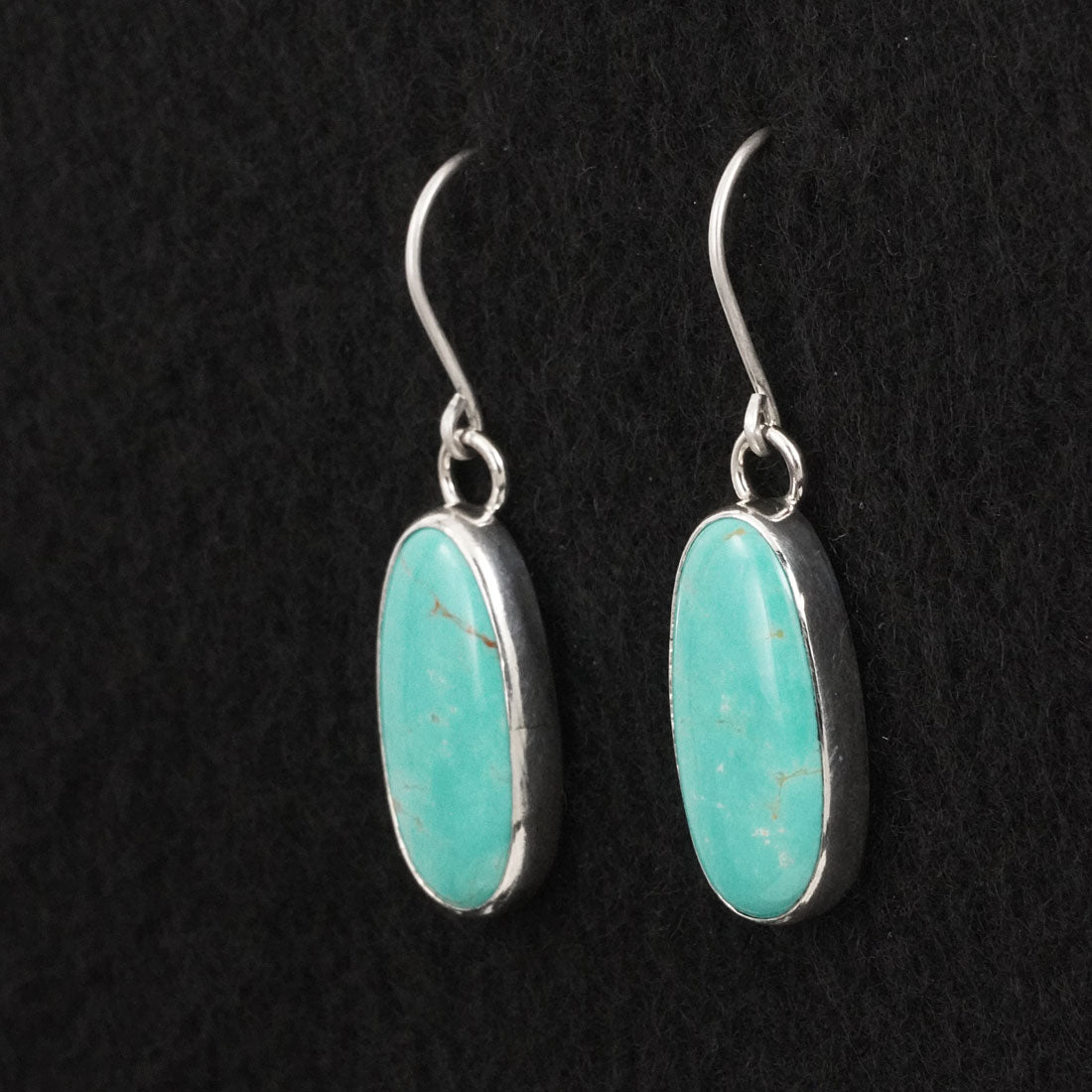 Eugene Gruber Turquoise & Sterling Silver Earrings
