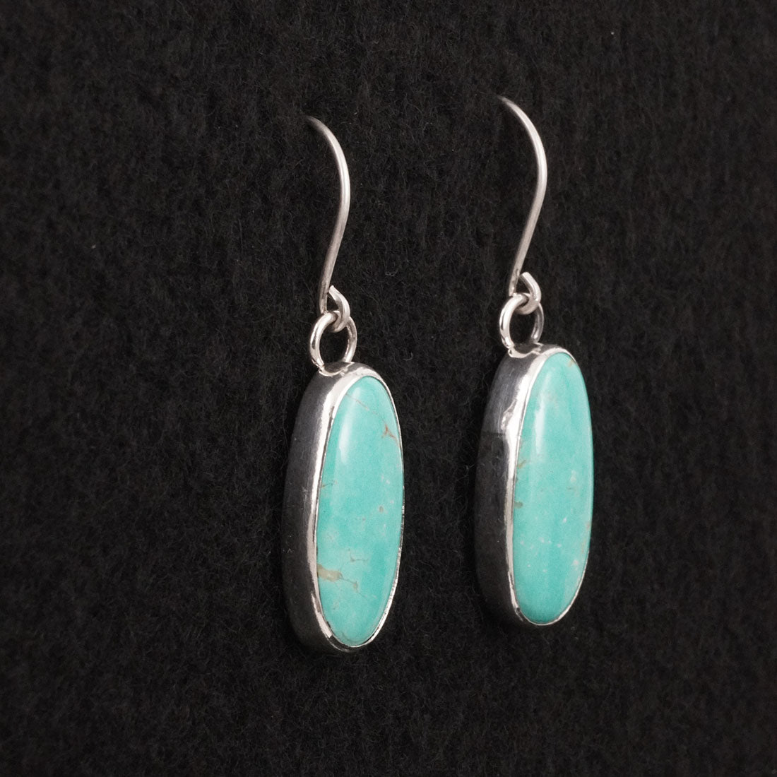 Eugene Gruber Turquoise & Sterling Silver Earrings