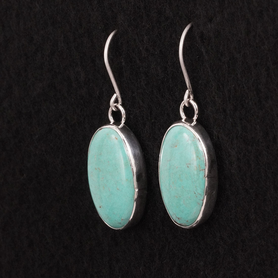 Eugene Gruber Turquoise & Sterling Silver Earrings