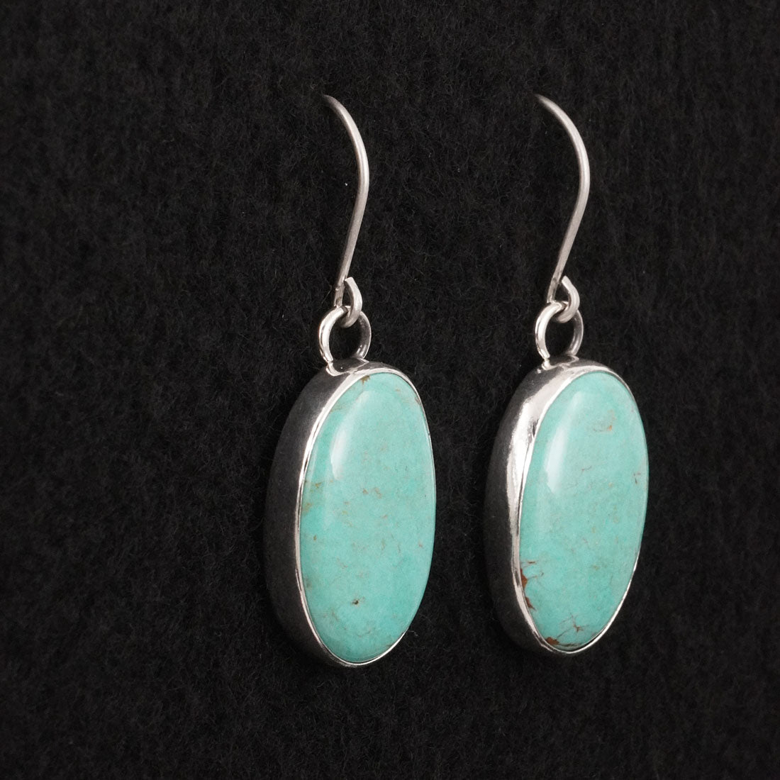 Eugene Gruber Turquoise & Sterling Silver Earrings