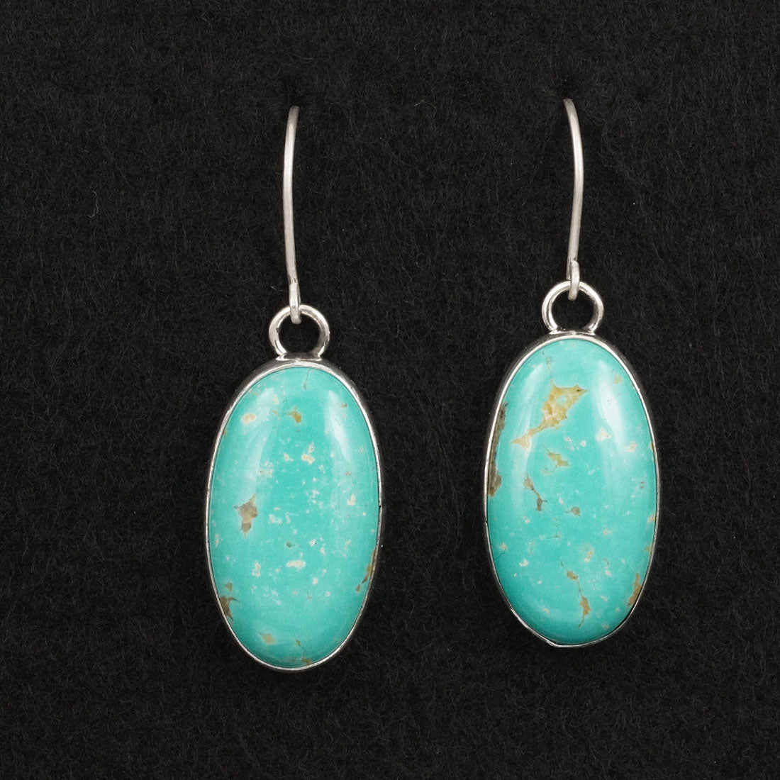 Eugene Gruber Turquoise & Sterling Silver Earrings