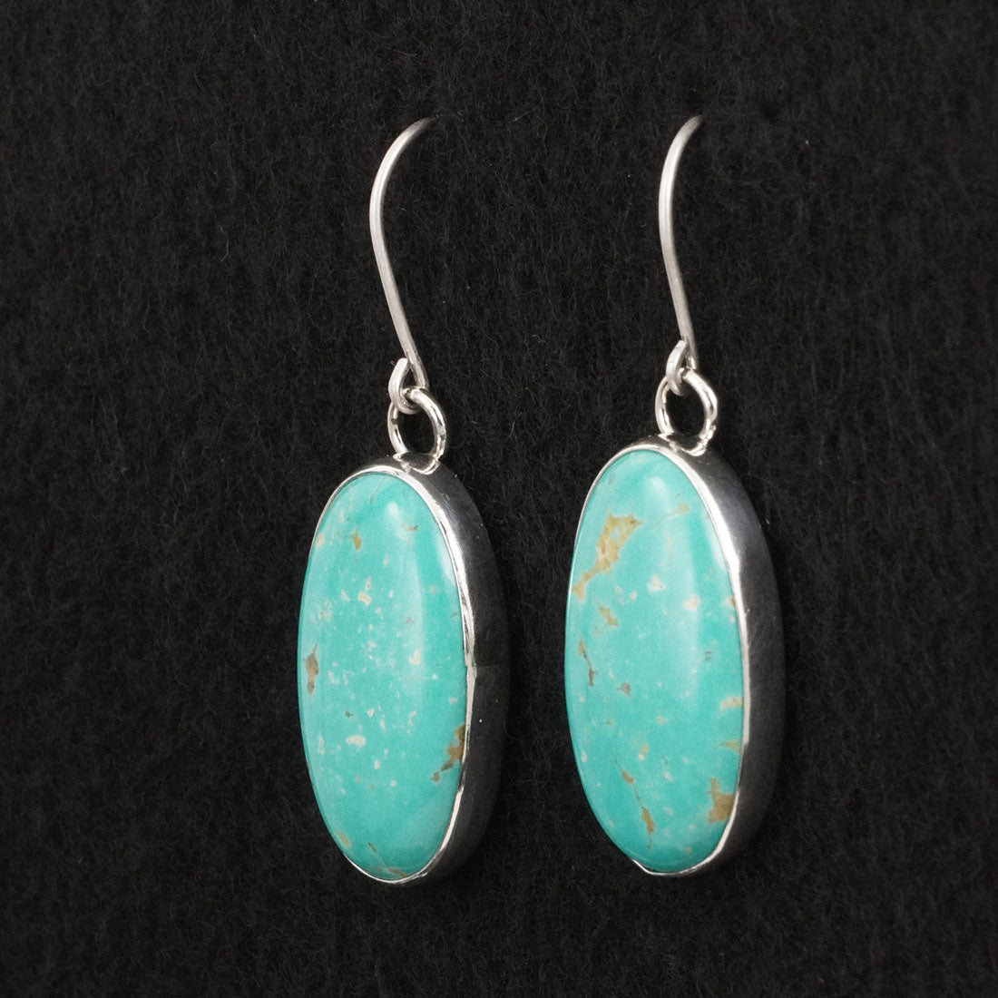 Eugene Gruber Turquoise & Sterling Silver Earrings