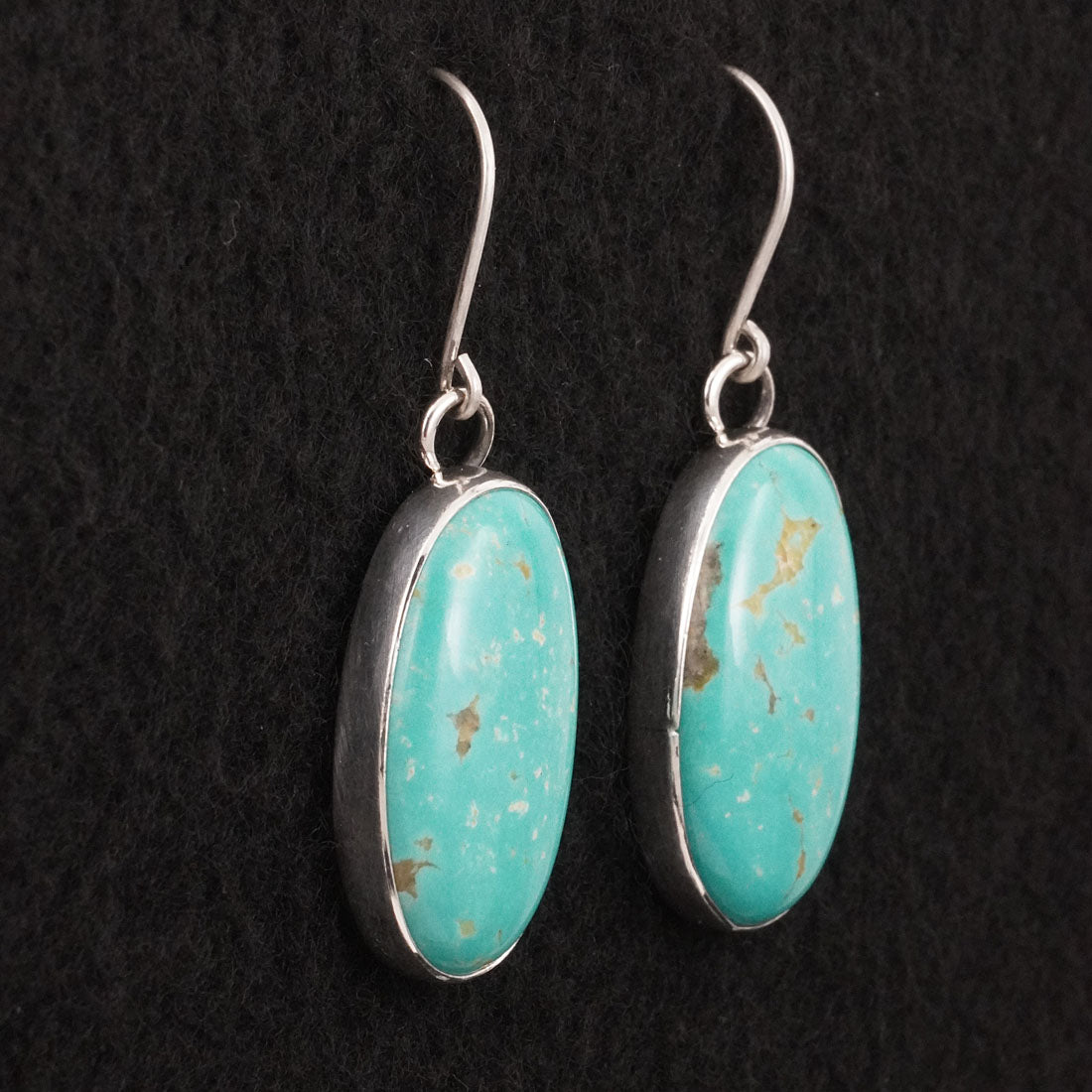 Eugene Gruber Turquoise & Sterling Silver Earrings