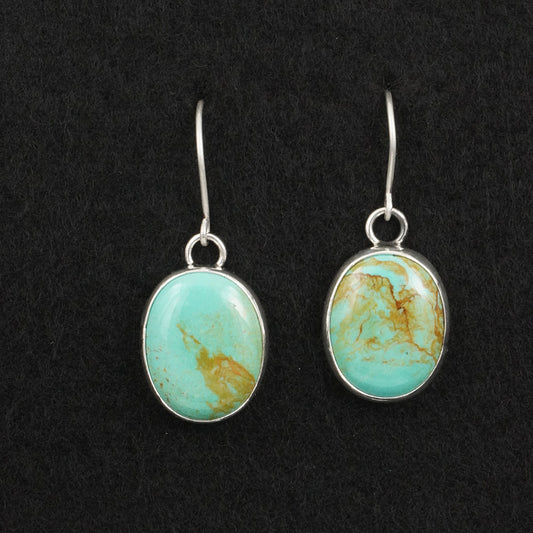 Eugene Gruber Turquoise & Sterling Silver Earrings
