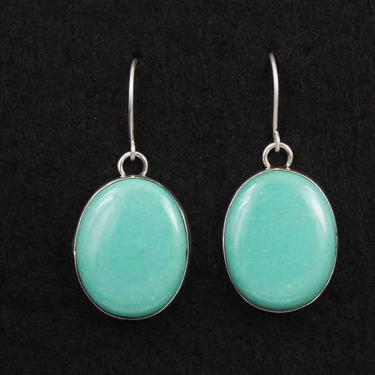 Eugene Gruber Turquoise & Sterling Silver Earrings