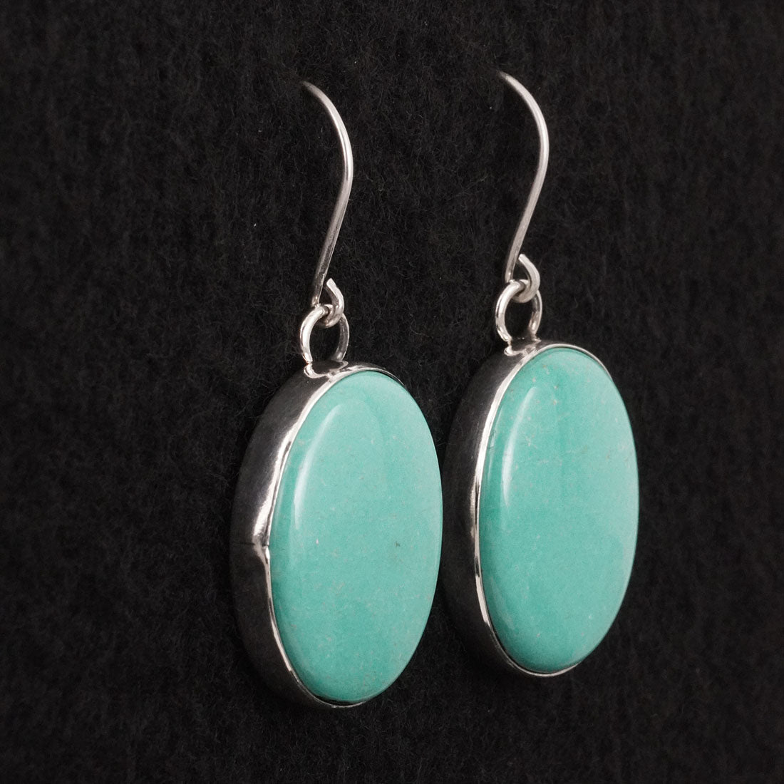 Eugene Gruber Turquoise & Sterling Silver Earrings