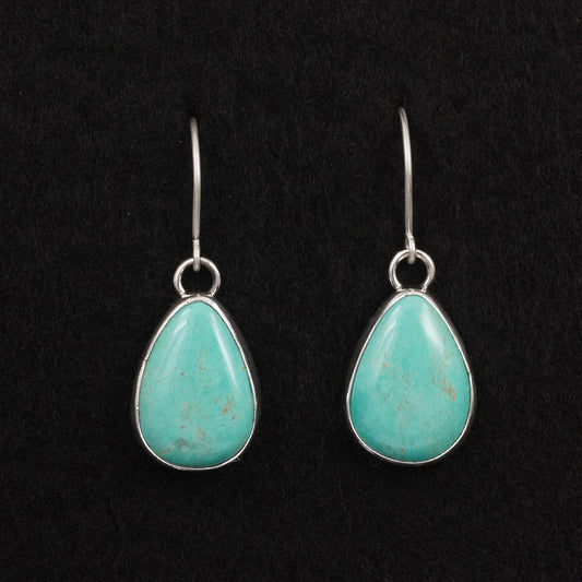 Eugene Gruber Turquoise & Sterling Silver Earrings