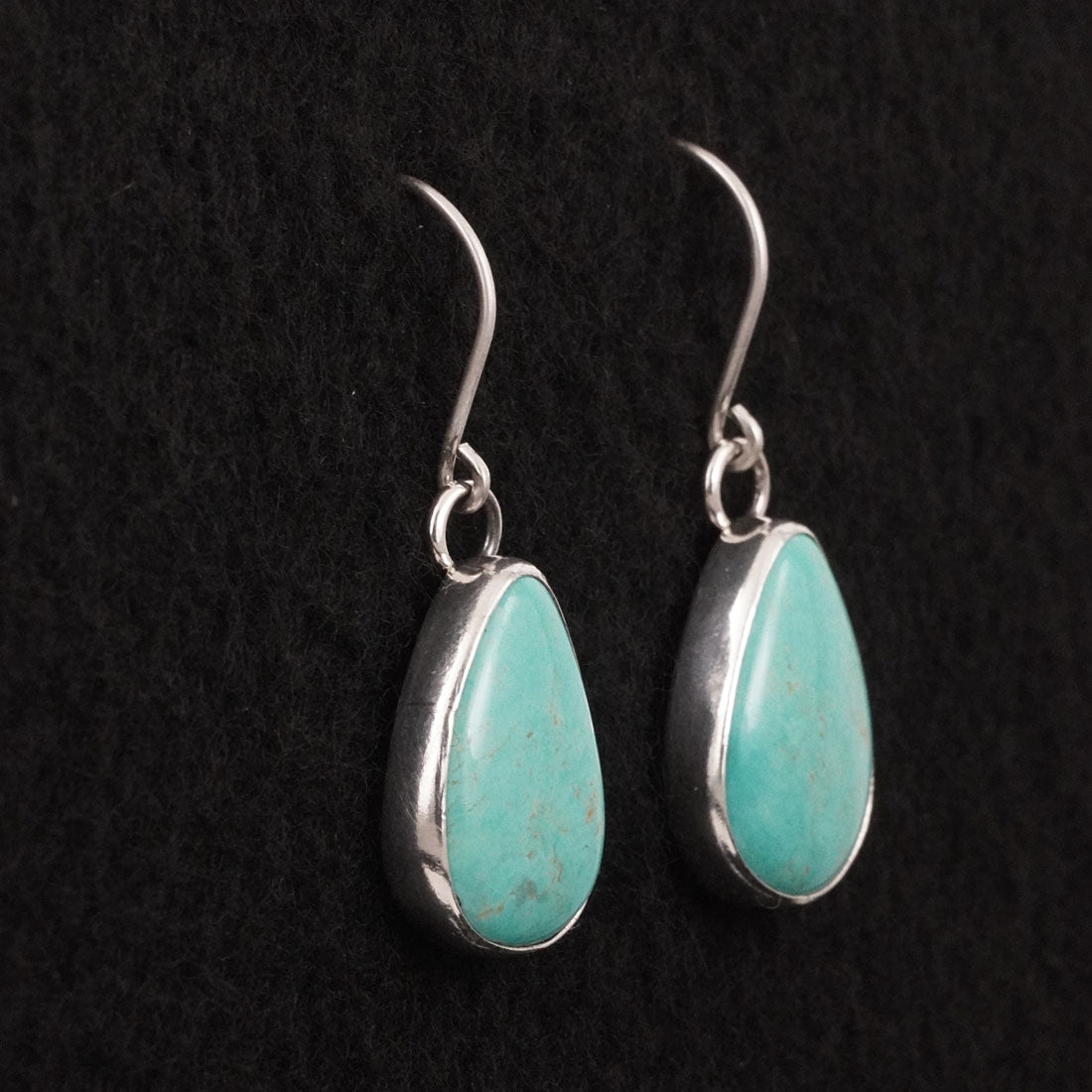 Eugene Gruber Turquoise & Sterling Silver Earrings