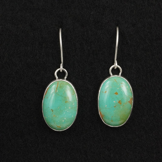 Eugene Gruber Turquoise & Sterling Silver Earrings