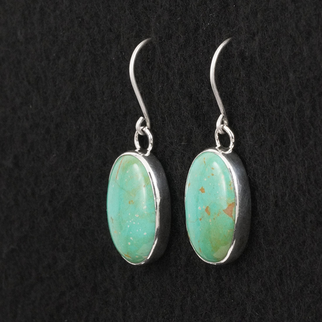 Eugene Gruber Turquoise & Sterling Silver Earrings