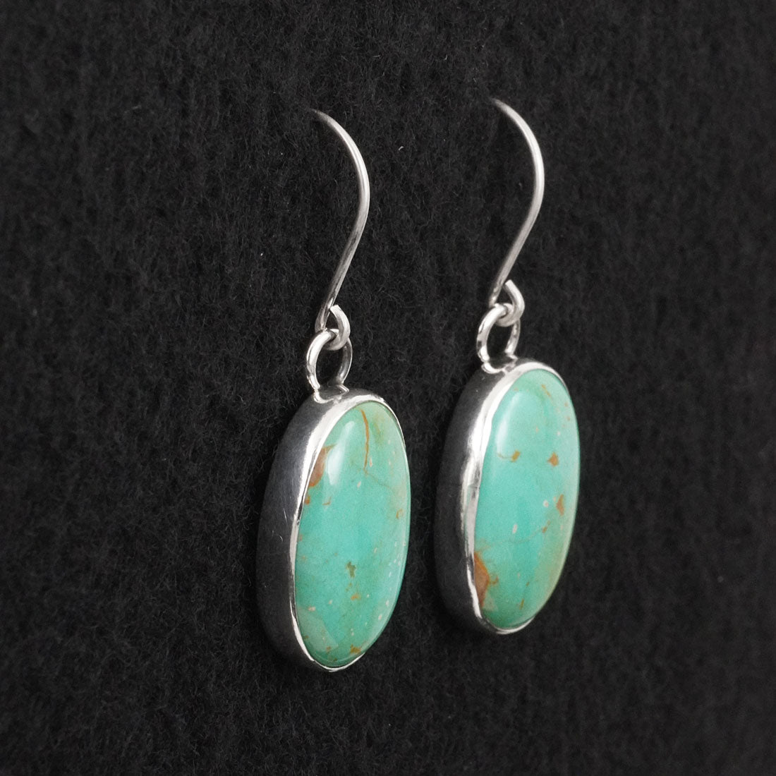 Eugene Gruber Turquoise & Sterling Silver Earrings
