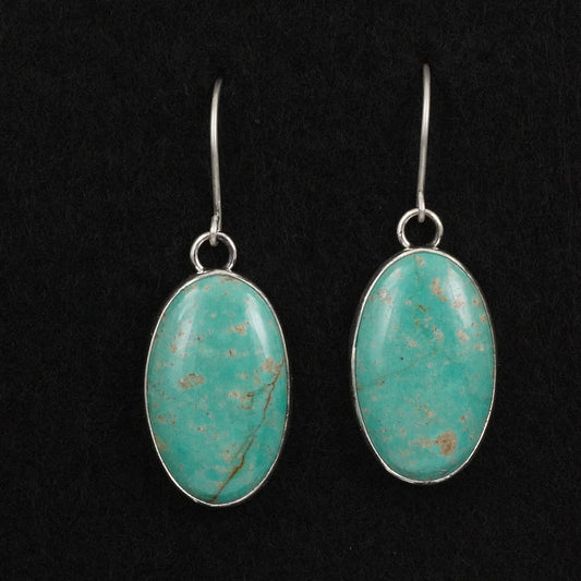 Eugene Gruber Turquoise & Sterling Silver Earrings