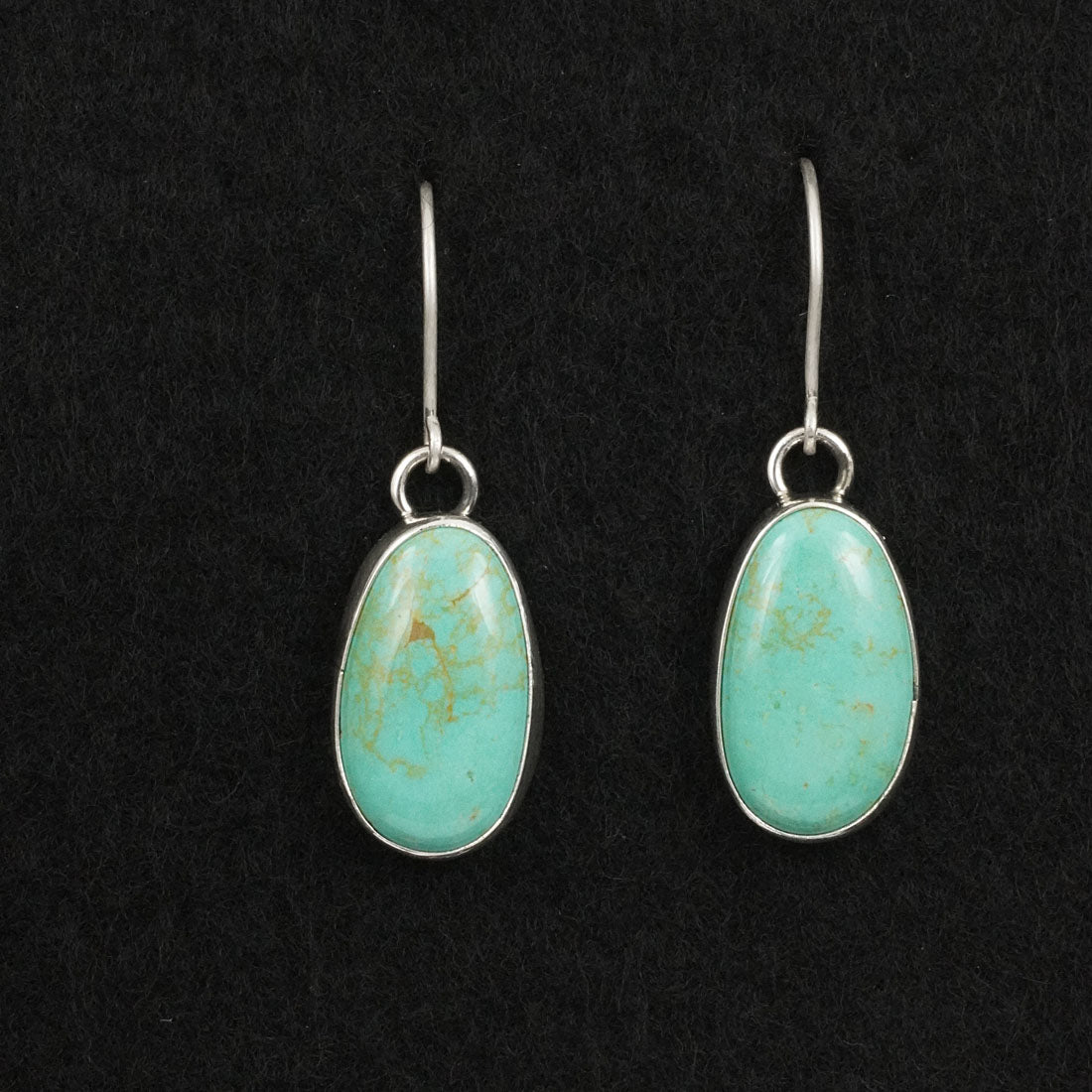 Eugene Gruber Turquoise & Sterling Silver Earrings