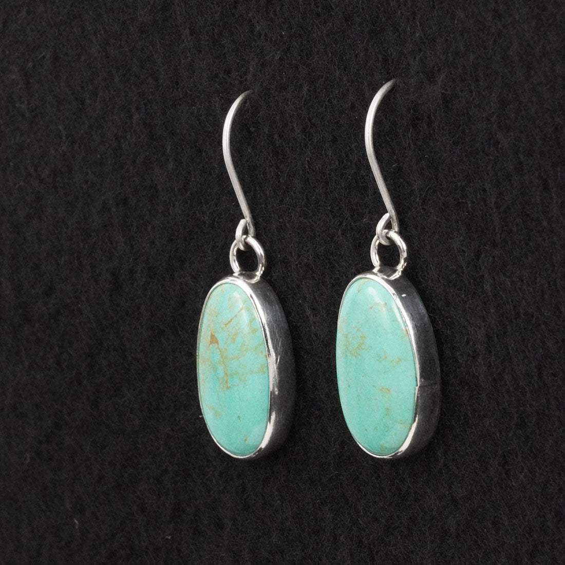 Eugene Gruber Turquoise & Sterling Silver Earrings