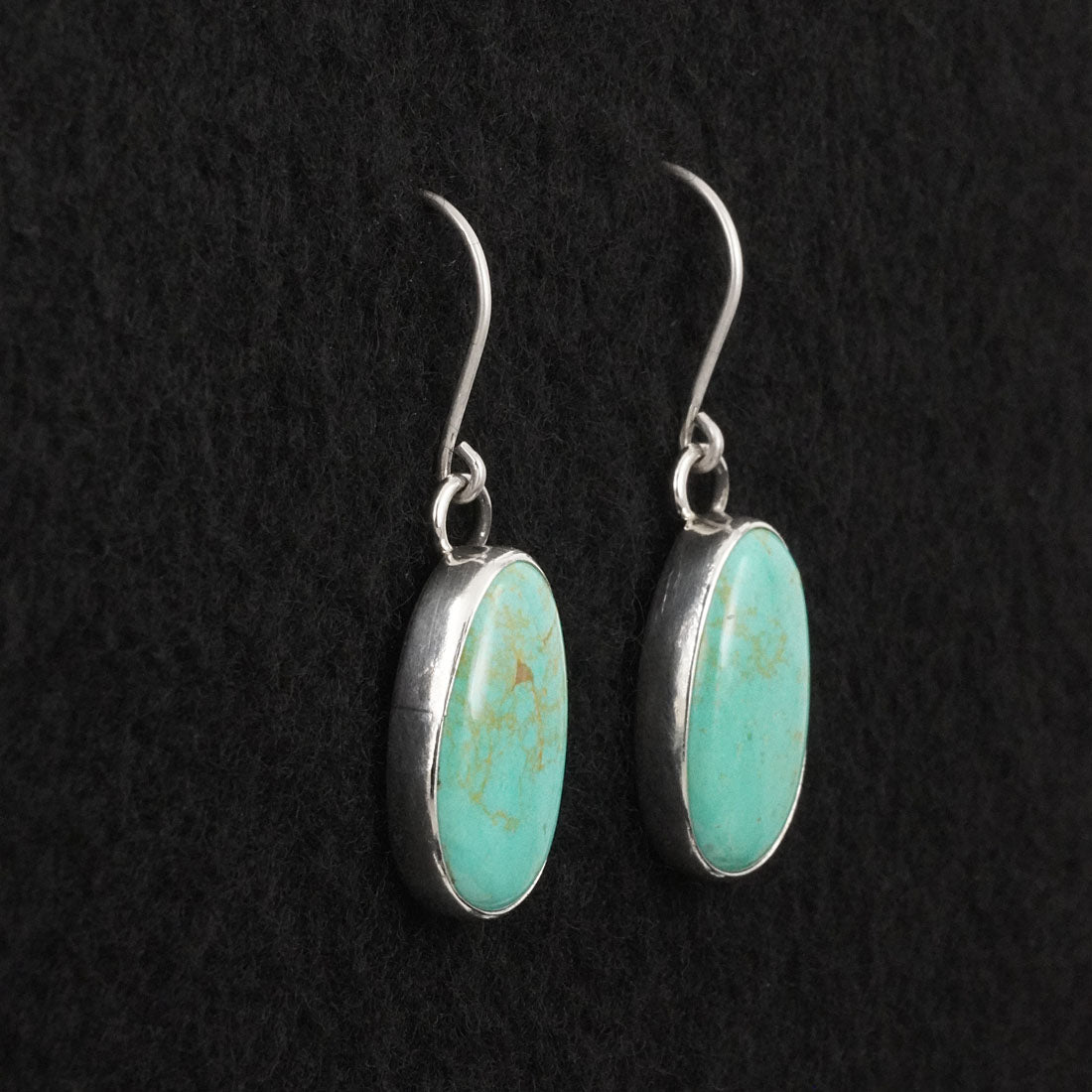 Eugene Gruber Turquoise & Sterling Silver Earrings