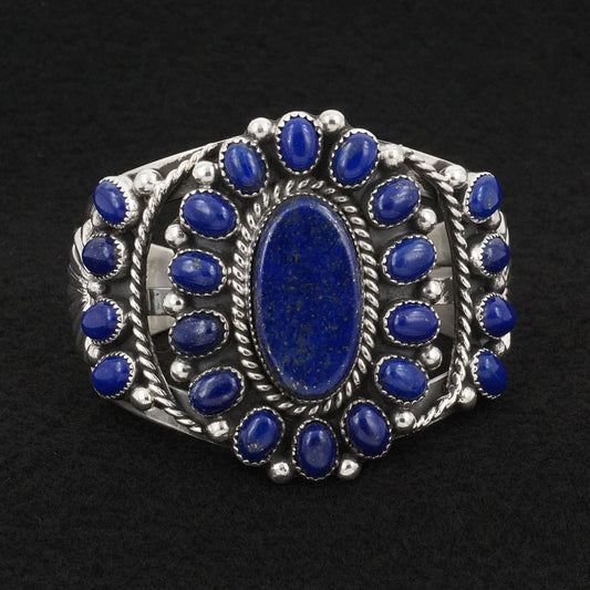 Tillie Jon Lapis & Sterling Silver Bracelet