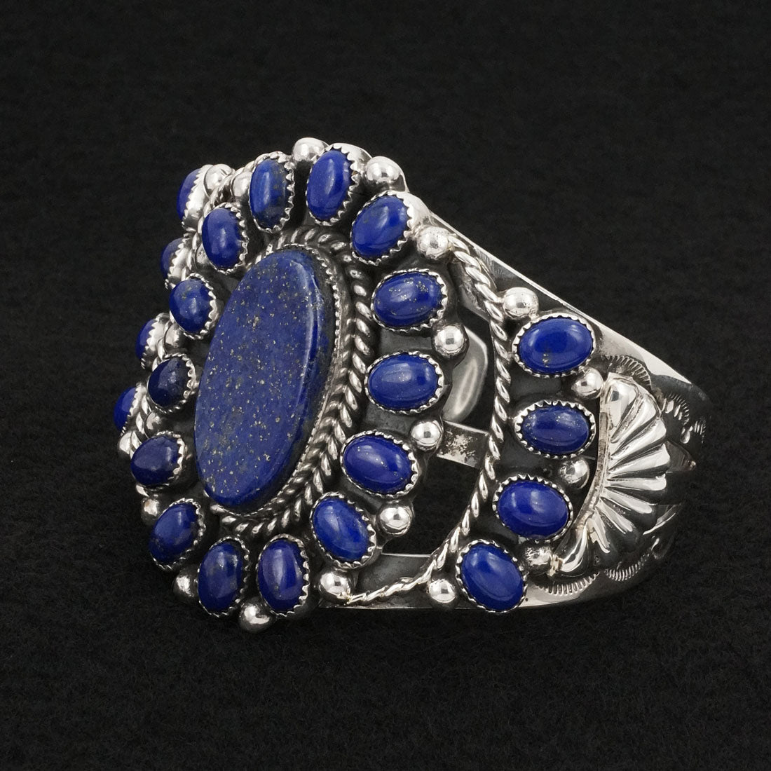 Tillie Jon Lapis & Sterling Silver Bracelet