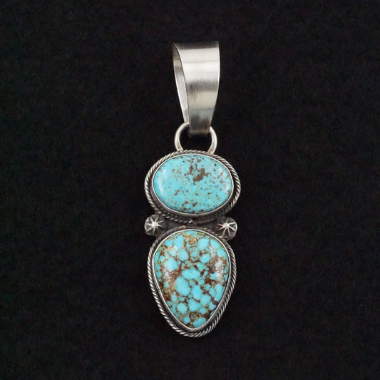 Randy Billy Turquoise & Sterling Silver Pendant