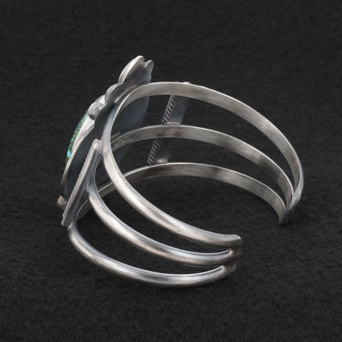 Leslie Nez Turquoise & Sterling Silver Bracelet