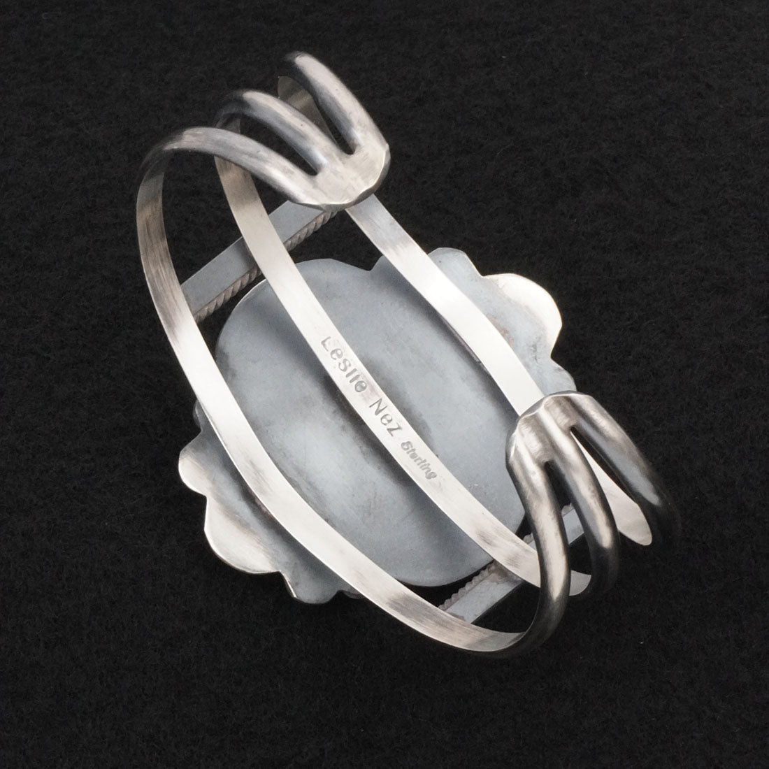 Leslie Nez Turquoise & Sterling Silver Bracelet