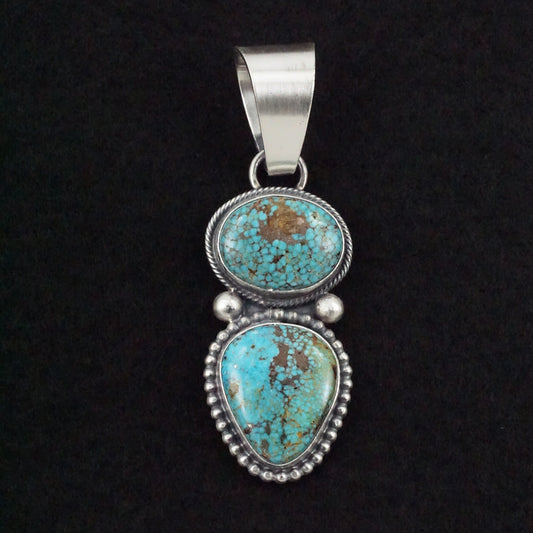 Randy Billy Turquoise & Sterling Silver Pendant