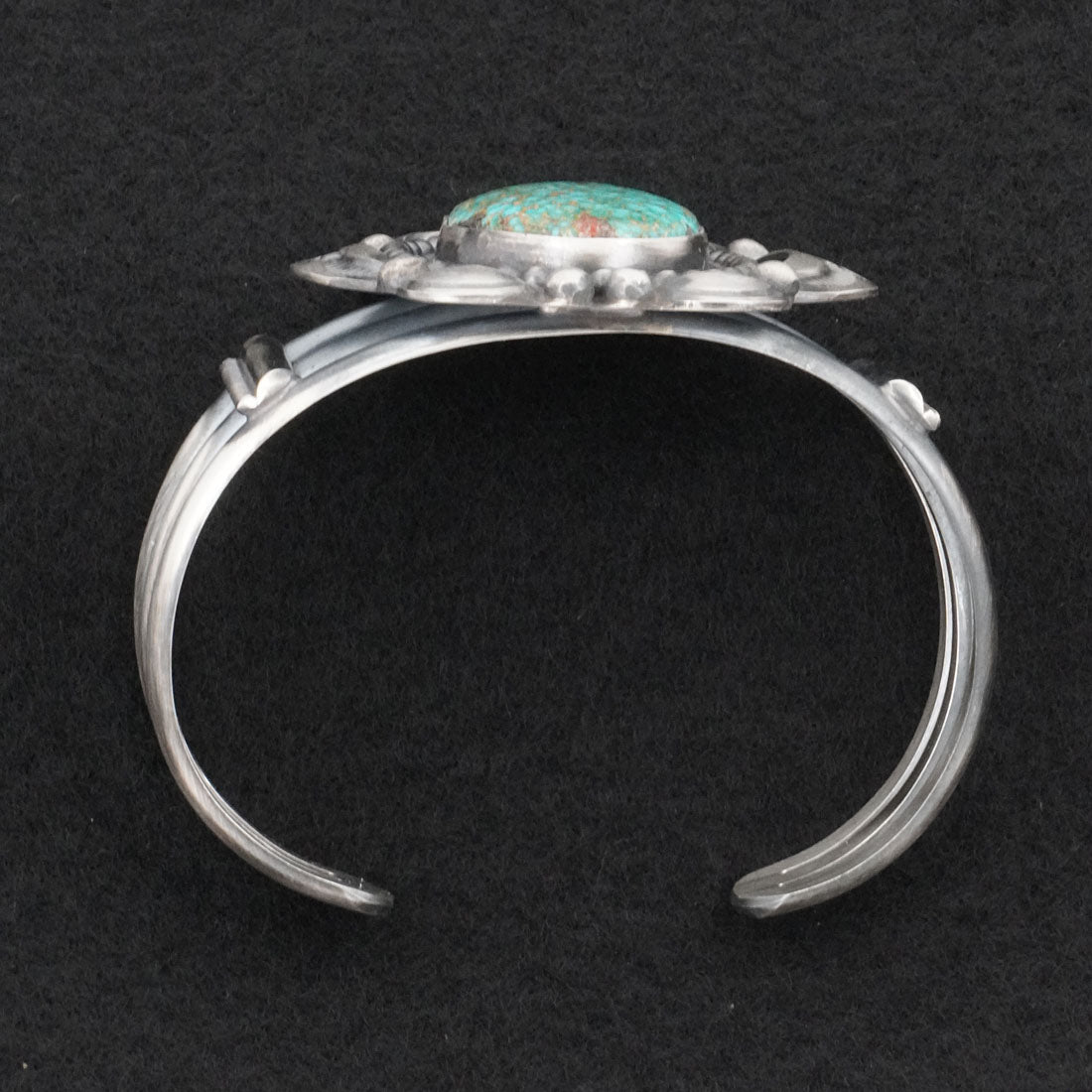 Leslie Nez Turquoise & Sterling Silver Bracelet