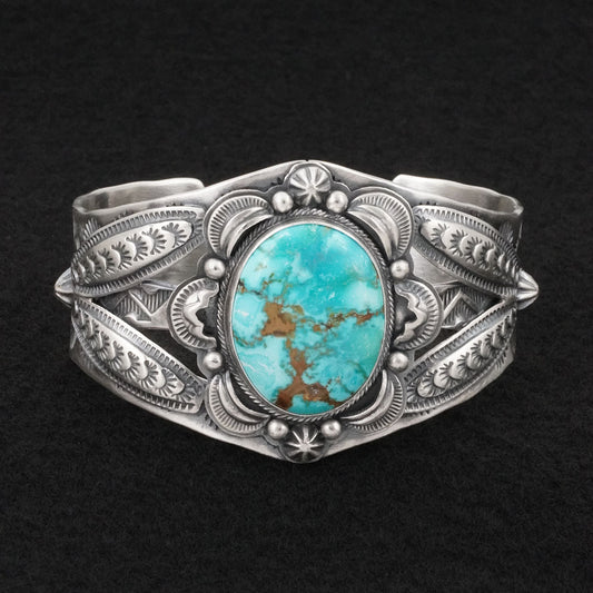 Randy Boyd Turquoise & Sterling Silver Bracelet