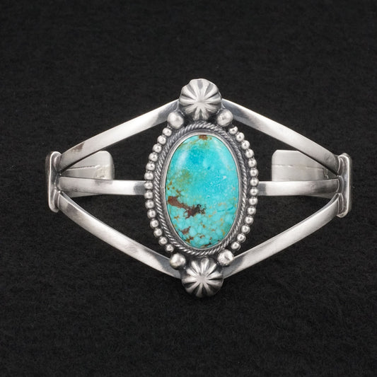 Darrin Livingston Turquoise & Sterling Silver Bracelet