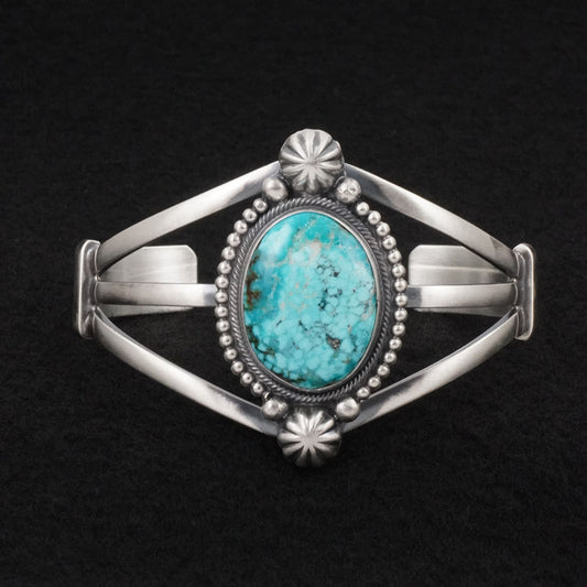 Darrin Livingston Turquoise & Sterling Silver Bracelet