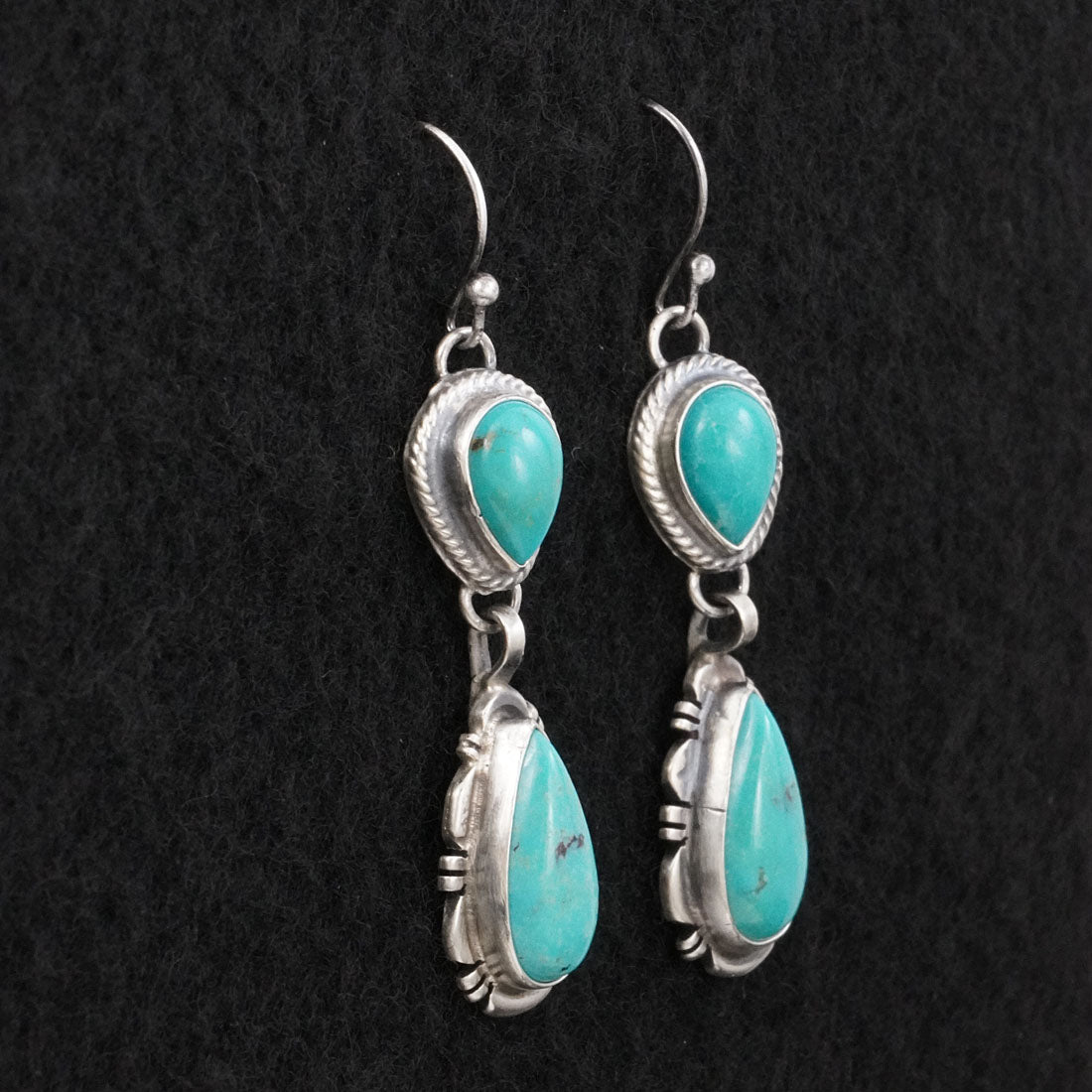 Thomas Francisco Turquoise & Sterling Silver Earrings