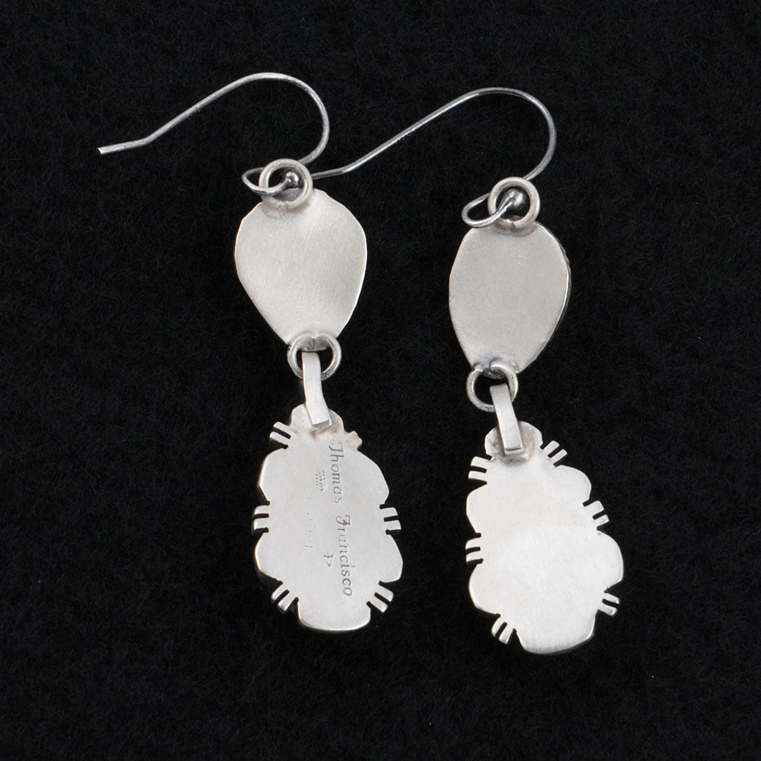 Thomas Francisco Turquoise & Sterling Silver Earrings